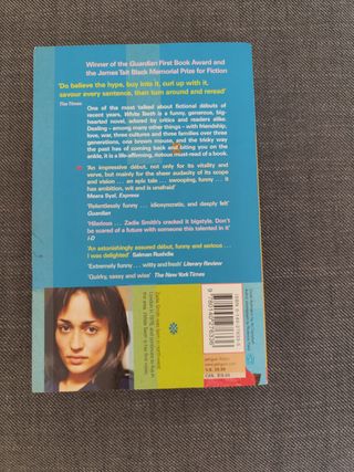 Libro White teeth de Zadie Smith