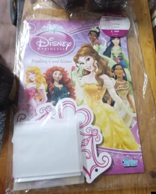 48 Sobres Cromos Princesas Disney + Mini Archivado