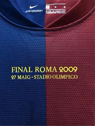 Camisola Nike Barcelona Final Roma 2009