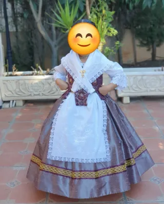 Traje Valenciana niña 5-7 años