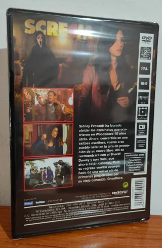 Película Scream 4 DVD Nueva