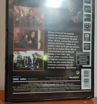 Película Scream 4 DVD Nueva