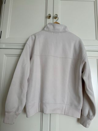Sudadera Zip - Pull&Bear - media cremallera