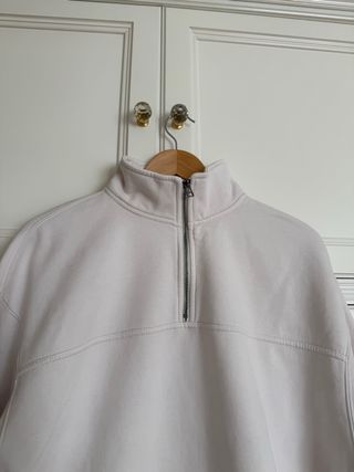 Sudadera Zip - Pull&Bear - media cremallera