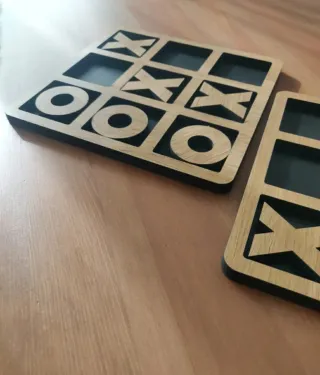 Juego Tres en Raya Madera