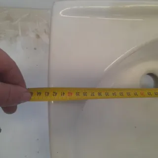 Lavabo Roca Blanco Porcelana Con grifo monomando