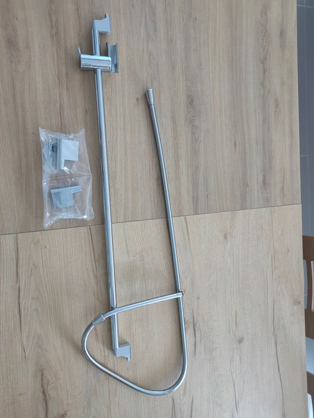 Barra Ducha Hansgrohe Unica S 90cm Cromo. 28631000
