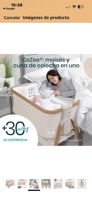Tutti Bambini Cozee - Cuna de colecho
