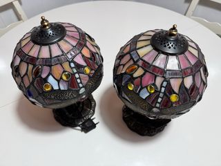 Lámparas Tiffany Mesita Noche (2uds)