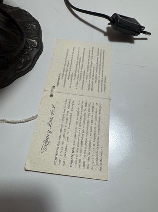 Lámparas Tiffany Mesita Noche (2uds)