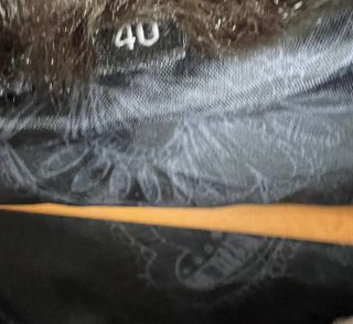 Piumino Desigual con cappuccio e cintura taglia L