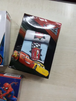 9 Slip bimbo personaggi Marvel e Disney