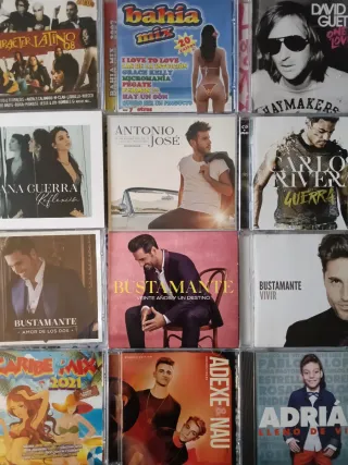 CDs Música Variada Pop Latino Rock en castellano.