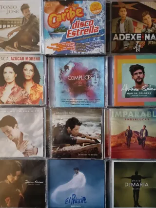 CDs Música Variada Pop Latino Rock en castellano.