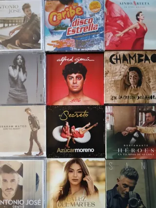 CDs Música Variada Pop Latino Rock en castellano.