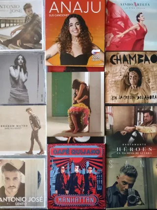 CDs Música Variada Pop Latino Rock en castellano.