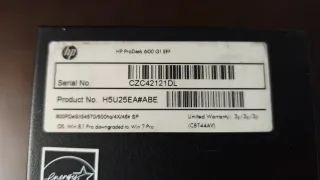 (para piezas) HP 600 ProDesk G1 SFF