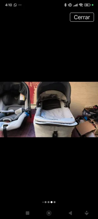 Silla de paseo Jane capazo y bolso