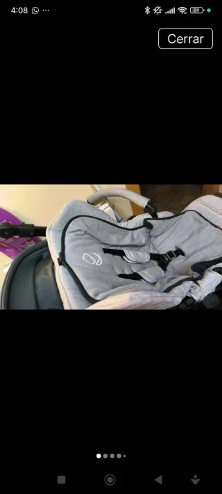 Silla de paseo Jane capazo y bolso