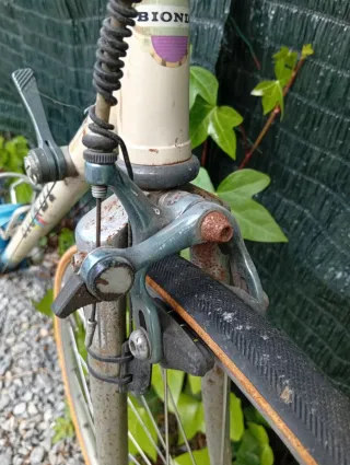 Bicicleta carretera Biondi vintage