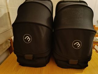 2 Capazos Baby Monsters Easy Twin 4 + Betribe