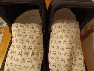 2 Capazos Baby Monsters Easy Twin 4 + Betribe