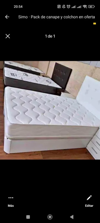 Liquidación canapés