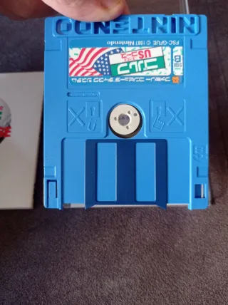 Juego Famicom Golf US Course + Prize Card