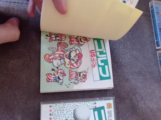 Juego Famicom Golf US Course + Prize Card