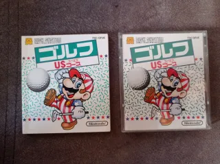 Juego Famicom Golf US Course + Prize Card