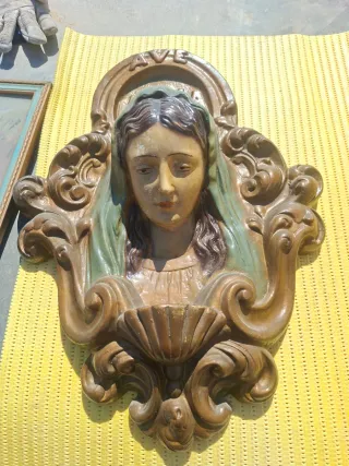 Figura Virgen María Escayola AVE maria