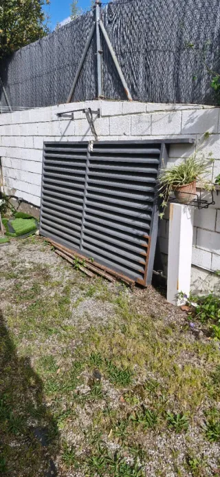 Puerta hierro corredera