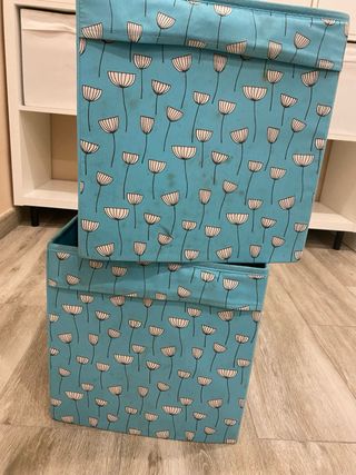 Drona Cajas de tela Ikea