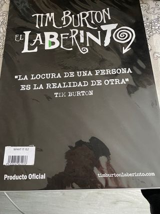 Lámina Tim Burton Firmada Sin Abrir