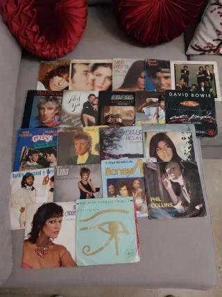 Lote Vinilos Pop Rock Internacional y Nacional