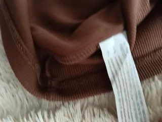 Jersey asimétrico manga larga Stradivarius S