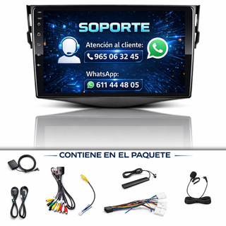PANTALLA GPS TOYOTA RAV 4 2006-2013 CARPLAY