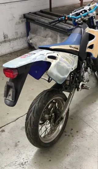 Beta Trueba Enduro Azul.