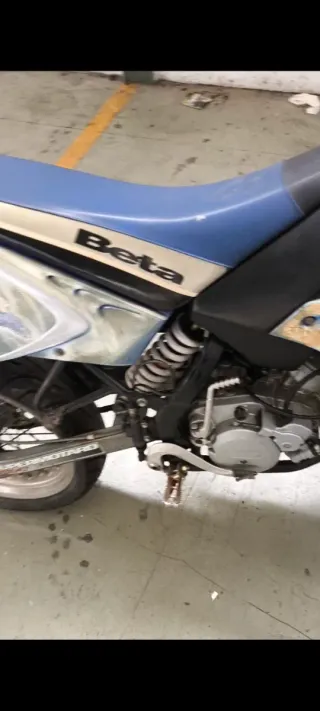 Beta Trueba Enduro Azul.