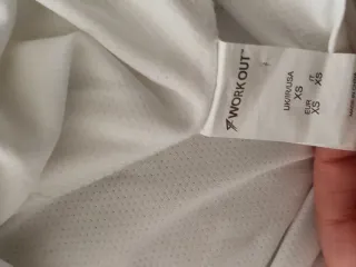 Camiseta deportiva mujer blanca Talla XS