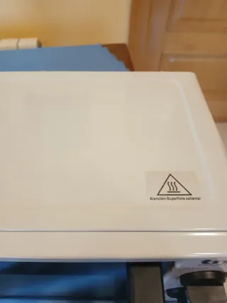 Mini horno tostador blanco