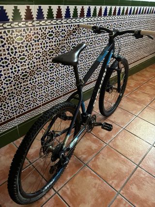 Bicicleta Btwin Montaña Azul
