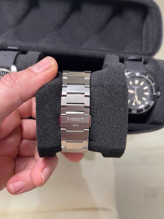 PACK Hamilton Khaki Field quartz Tissot Prx blue