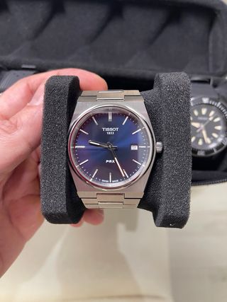 PACK Hamilton Khaki Field quartz Tissot Prx blue