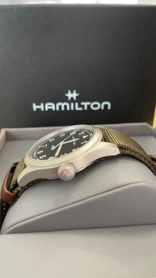 PACK Hamilton Khaki Field quartz Tissot Prx blue