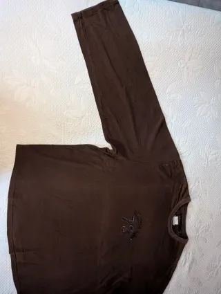 Camiseta Manga Larga Timberland Vintage Marrón XXL