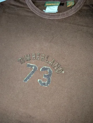 Camiseta Manga Larga Timberland Vintage Marrón XXL