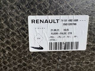 Bandeja carga original maletero Renault Captur