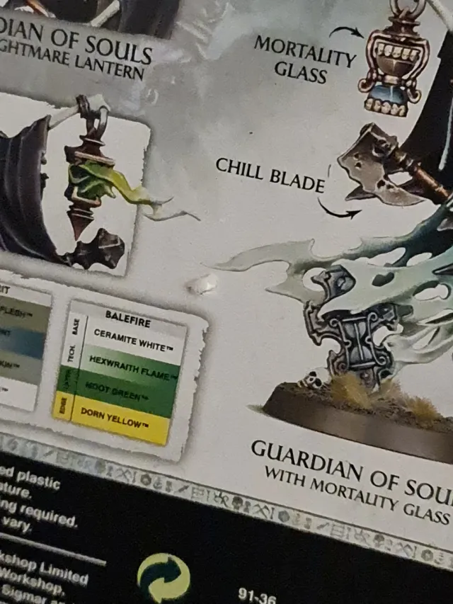 Warhammer Nighthaunt Darrakar Guardian Souls. Leer