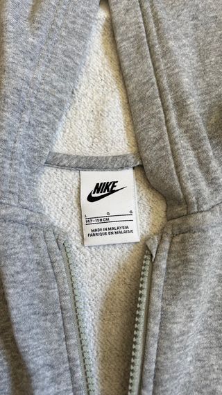 Sudadera Nike Gris Talla M